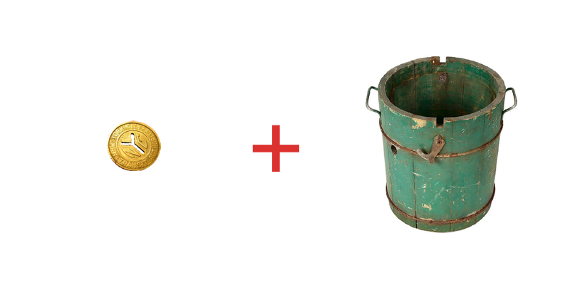 Token + BucketImage credits: token and bucket.